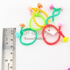 کش سر راه راهی با مهره گل