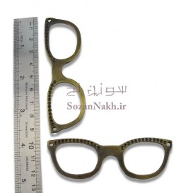 خرج کار عینک طرح نگین بزرگ _ کد 208