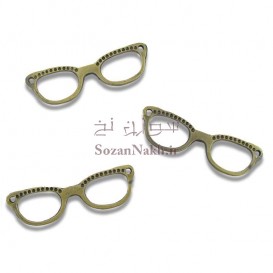 خرج کار عینک طرح نگین کوچک _ کد 209