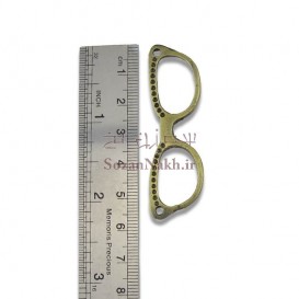 خرج کار عینک طرح نگین کوچک _ کد 209