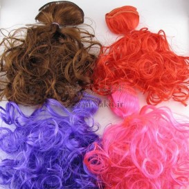 موی عروسک فر 20 سانتی کلاسیک