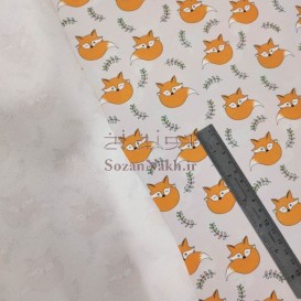 چرم فانتزی pvc طرح روباه