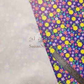 چرم فانتزی pvc طرح باغچه