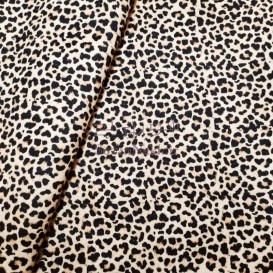 چرم فانتزی مخملی طرح پلنگ