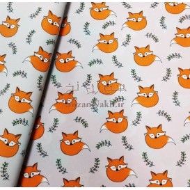 چرم فانتزی pvc طرح روباه