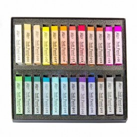 پاستل گچی 24 رنگ گالری Gallery