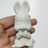 مجسمه خام خرگوش (رنگ نشده)