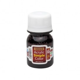 رنگ اکریلیک ساده سوداکو 30 میل Acrylic Simple