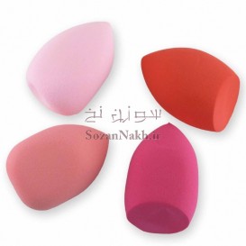 پد تخم مرغی آرایشی مدل اشکی