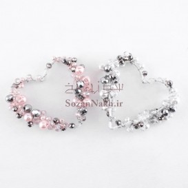 اکسسوری قلب مرواریدی اکسسوری قلب مرواریدی