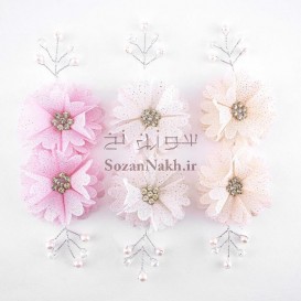 تاج گل تور اکلیلی نگین دار