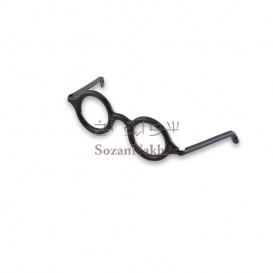 عینک عروسک پلاستیکی گرد _ کد 12