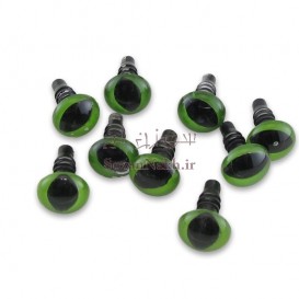 چشم گربه سبز پیچی پایه دار (بدون واشر)