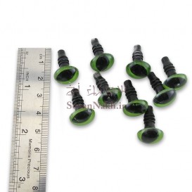 چشم گربه سبز پیچی پایه دار (بدون واشر)