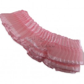 نوار پلیسه ساده لبه ساتن _ کد62