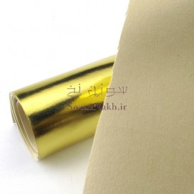چرم آینه ای طلایی