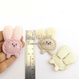 اپلیکه خرگوش لپ گلی _ 75