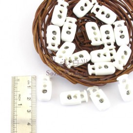 استاپر مستطیل کوچک (دو سوراخ)