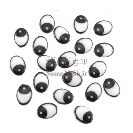 چشم عروسک بدون مژه 1/5 سانتی