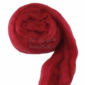 الیاف کچه نواری _ کد 505 قرمز لاکی (زرشکی)