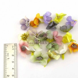 شکوفه ژاپنی پارچه ای